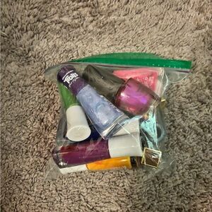 OPI Nail Polish Set - Purple, Pink, Green, Gold